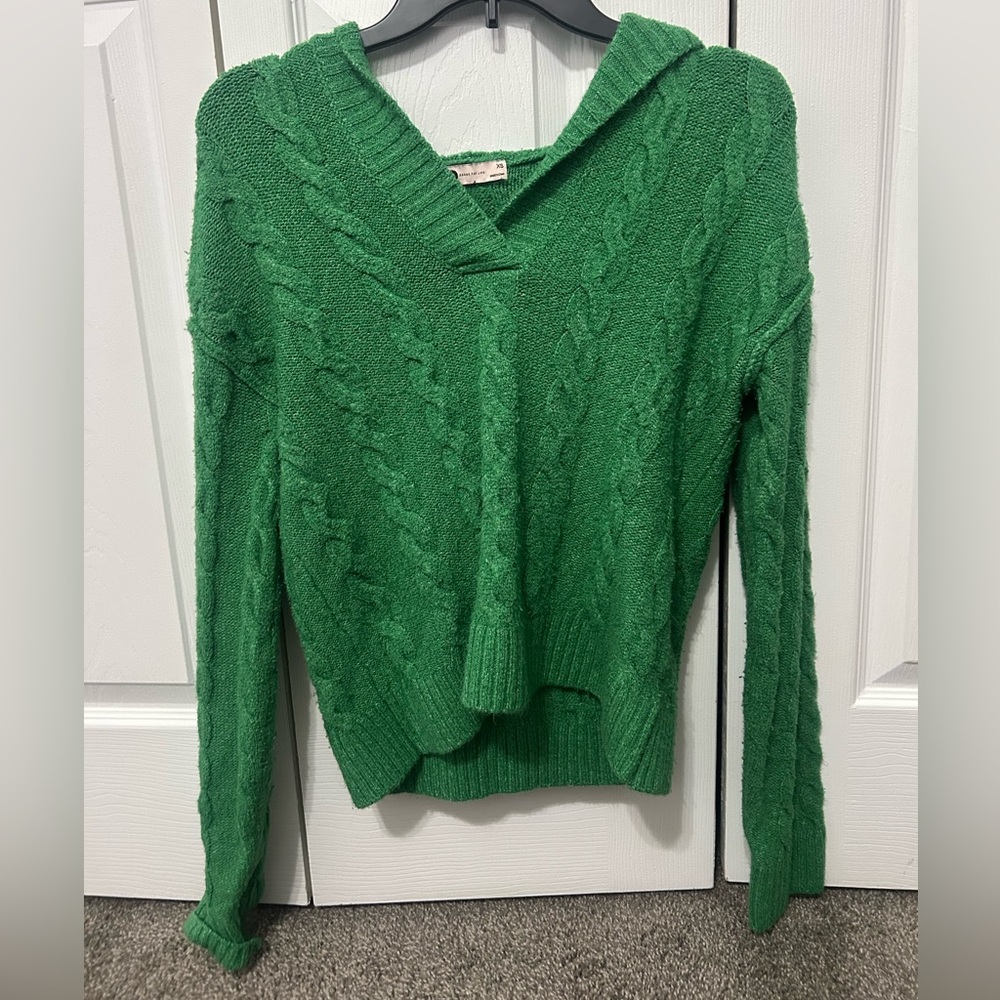 women’s Green stylish hoodie